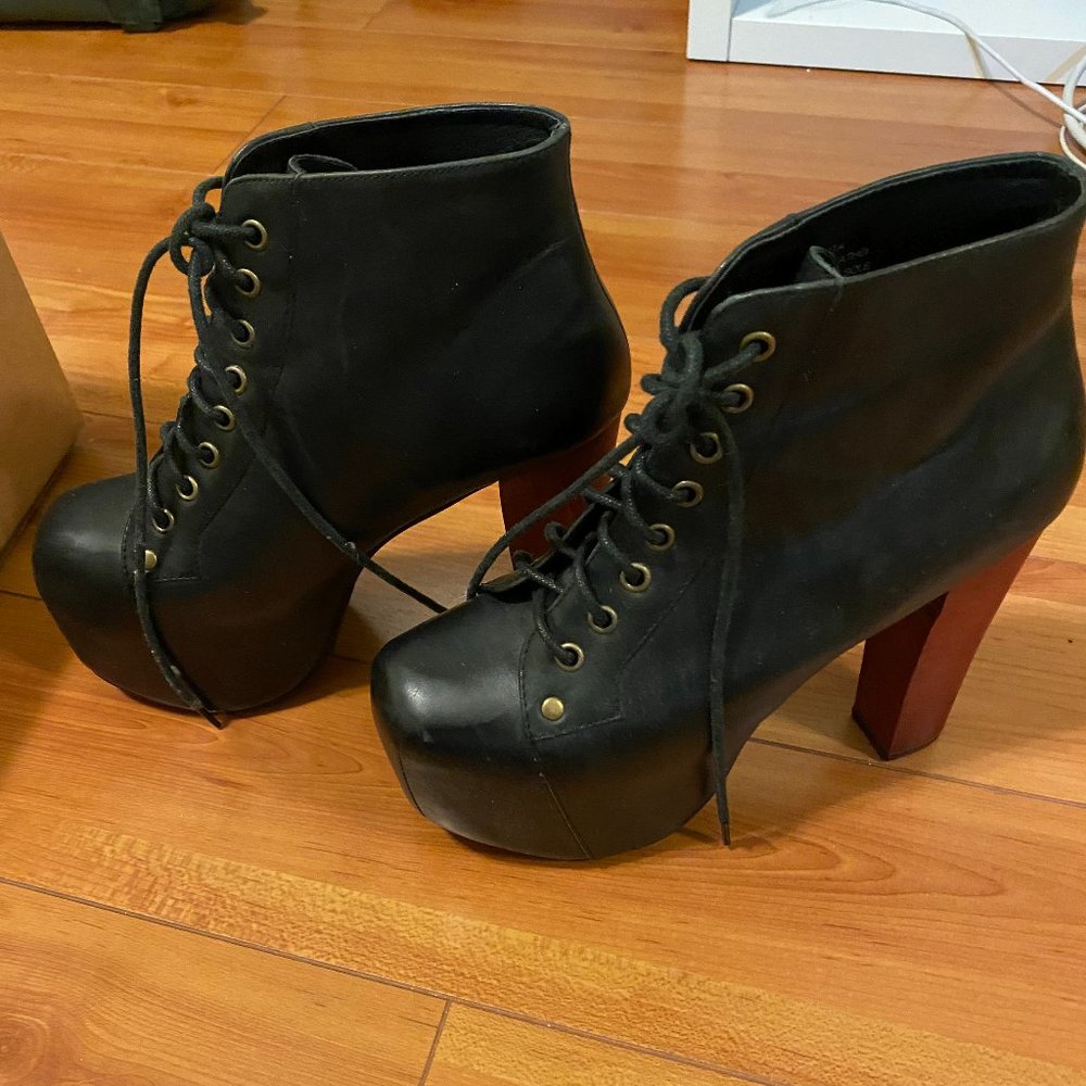 Jeffrey Campbell Black Lolitas